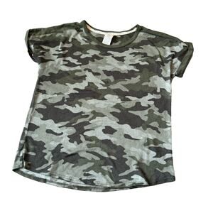 Lucky Brand Camo Short Sleeve Shirt- size S